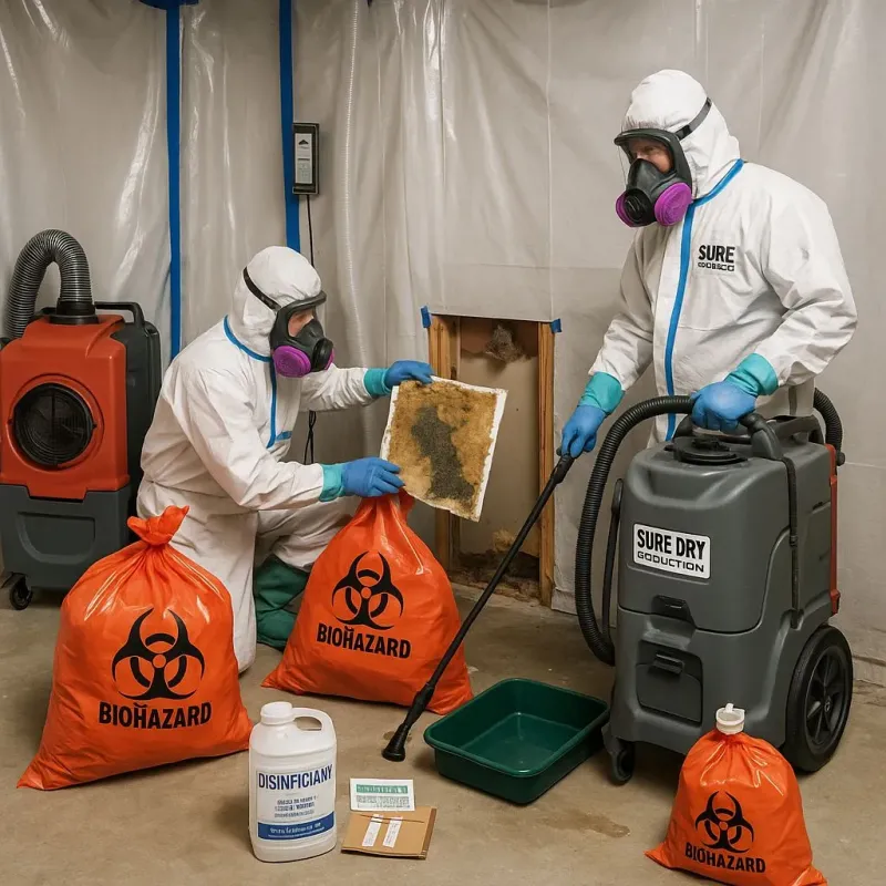 Contaminated Water Handling Protocols process in Reed City, MI
